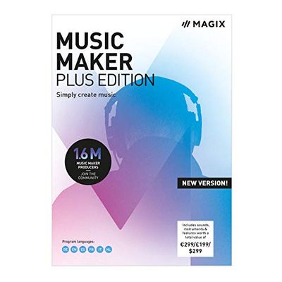 MAGIX Music Maker 2019 | Plus | PC | Codice d'attivazione per PC via email
