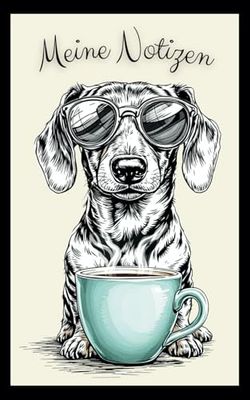 Meine Notizen: Dackel Notizbuch | 120 Seiten Punktraster | Softcover | Notizheft für Hundehalter