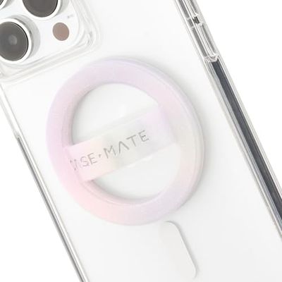 Case-Mate Agarre magnético para teléfono [Agarre en Bucle] – Soporte magnético extraíble para teléfono para Mano – Agarre MagSafe Plegable Suave y Ultrafino para iPhone 15 Pro MAX / 14 Pro MAX / 13