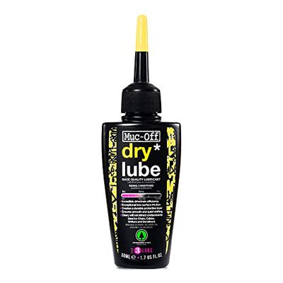 Muc-Off Dry Chain Lube, 50 ml - Lubrificante de corrente de bicicleta biodegradável - lubrificante de bicicleta formado para ambientes secos - adequado para todos os tipos de bicicletas