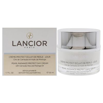 Lancior Pearl Radiance Protect Day Cream - Strengthens Skin's Barrier Function - Sköldar mot miljöaggressorer - komplex appears fräschare och mer strålande - naturliga ingredienser - 1,7 oz