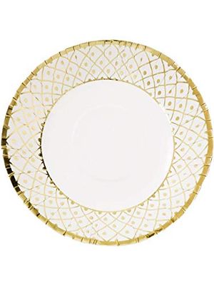 Talking Tables Deco Gold Foil Bowl, Paper, Multi-Colour, 0.16 x 0.15 x 0.08 cm