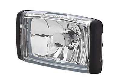 HELLA 1NB 010 951-101 halogénio/FF-farol anti-nevoeiro - Comet FF 450 - 24/12 V - retangular - montagem exterior - tulipa transparente - cor da tulipa: transparente - esquerda/direita