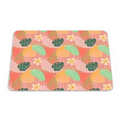 Questo Casa, Tapis de Souris rectangulaire avec Impression numérique - Antidérapant - pour Bureau et Maison - 22 x 18 cm