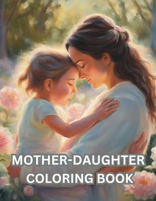 Mother-Daughter Coloring Book: Heartfelt Coloring Pages for Mothers and Daughters Ages 4-10