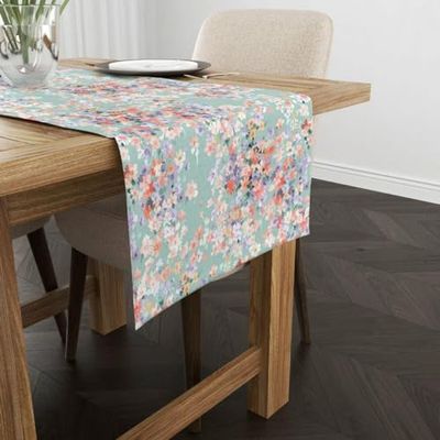 Muaré Tafelloper 0120-363, meerkleurig, 45 x 140 cm