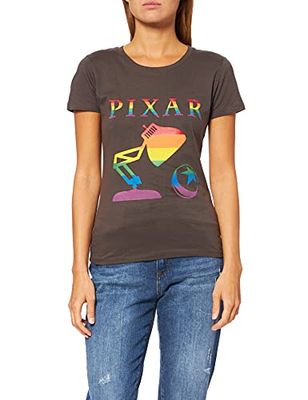 Disney WODPIXATS001 T-shirt, antraciet, L dames