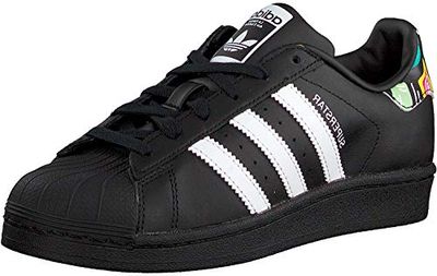 adidas Originals Superstar J, Nero, 38 EU