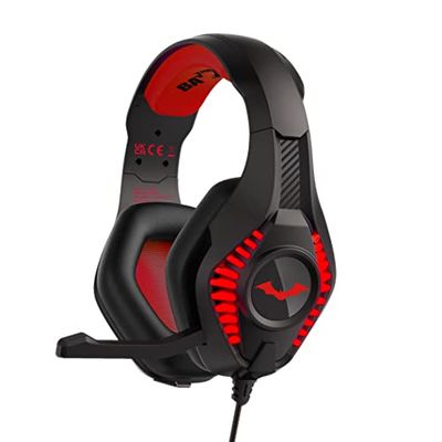 OTL Technologies DC1029 Batman Pro G5 Wired Gaming Headphones Black/Red