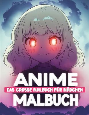 Das große Anime Mädchen Malbuch: Das perfekte Geschenk für Mädchen – Niedliche und einzigartige Malvorlagen.