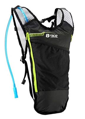 BONIN B-RACE 8053329967938, Zainetto IDRICO B-Race C/Sacca Porta LIQUIDI 2LT Unisex Adulto, Nero