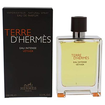 Hermes Terre DHermes Eau Intense Vetiver For Men 3.3 oz EDP Spray