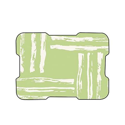 Bonamaison, Musmatta med digitalt tryck, halkfri baksida, för kontor och hem, storlek: 22 x 18 cm