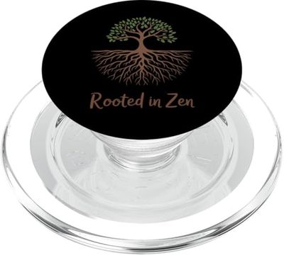 Arraigado en el diseño del árbol zen PopSockets PopGrip para MagSafe