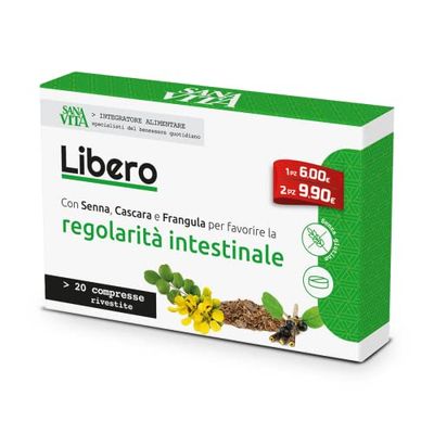Sanavita Integratore Alimentare Libero, 9 gr