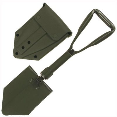 MFH German Army Pelle pliante avec couvercle Olive