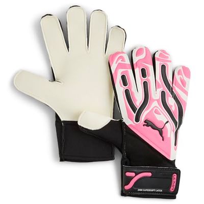 PUMA - PUMA Ultra Play RC, unisex vuxna målvaktshandskar, Poison Pink-PUMA White-PUMA Black, 10-041862
