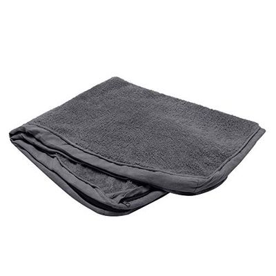 FurHaven Housse de Rechange en Mousse Traditionnelle en éponge et Daim pour Chien et Chat - Gris - Jumbo Plus