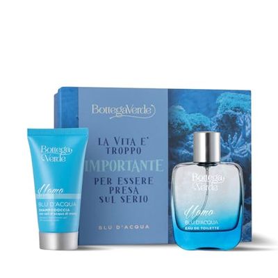 Bottega Verde - Astuccio Blu d'Acqua - Eau de toilette e mini Shampodoccia