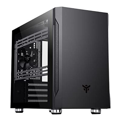 Itek Boîtier Evoke Bro - New Concept Mini Tower, mATX, Mini ITX, 2xUSB3, 0.8mm, Side Panel Temp Glass