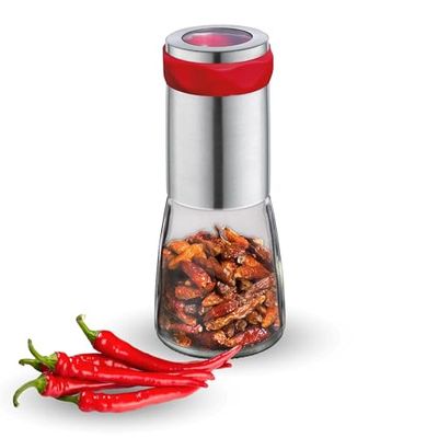 Cilio Premium Piccante Chili Chilli Mill Grinder Red