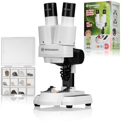 Bresser Microscopio estéreo Junior blanco
