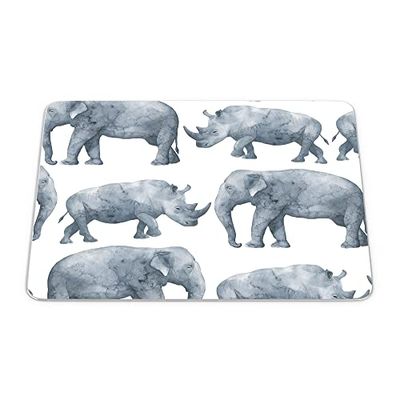 Bonamaison, Rectangle Pop Art Digital Printed Mouse Pad, Non-Slip Base, for Office and Home, Size: 22 x 18 cm