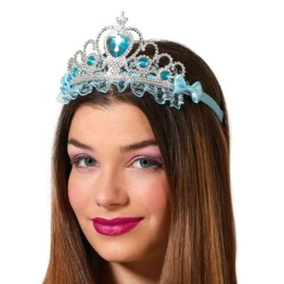 BigBuy Carnival Tiara Azul