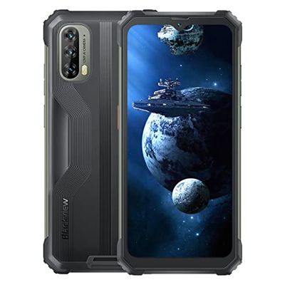 Blackview BV7100 Smartphone, onbreekbaar, 13.000 mAh, accu, 33 W, snel opladen, IP68/IP69K robuuste mobiele telefoon, waterdicht, Android 12 Helio G85 6 GB + 128 GB, 6,58 inch FHD+, 12 MP camera, GPS