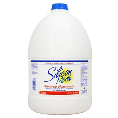 Silicon Mix – Hydrating Shampoo – Unisex – 128 fl oz (3776 ml) – Deep Moisture & Shine in Salon-Size Gallon