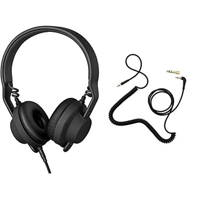 AIAIAI TMA-2 DJ - Professional Headphones & TMA-2 Professional Headphones – CO2 Cable - coiled 1.5m thermo plastic cable, soft touch surface and can extend to 3.2m - perfect for DJing or studio usage