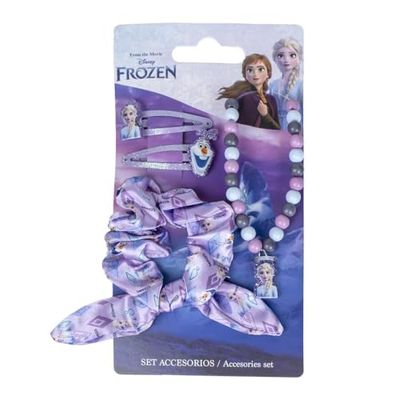 Disney Set di Accessori Frozen 4 Pezzi Multicolore