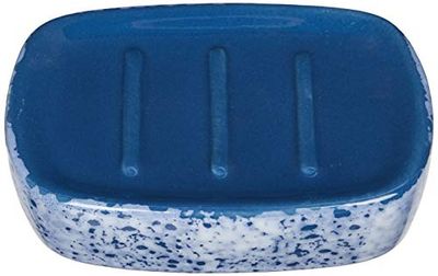 MSV Porte Savon Céramique CARRARE Bleu