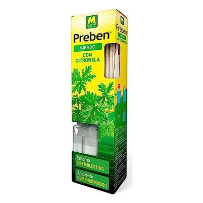 MASSO 06337 Mikado con CITRONELA 45ml PREBEN 231599, 3600 W, 220 V, Neutro