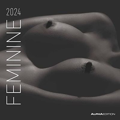 Feminine 2024 - Brochure Calendar 30 x 30 cm (30 x 60 Open) - Calendar with Space for Notes - Feminine - Picture Calendar - Wall Planner - Erotic Calendar