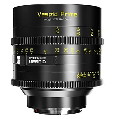 DZOFILM Cine Lens Vespid Cyber 35 T2.1 for PL/EF Mount with Data Interface (VV/FF)