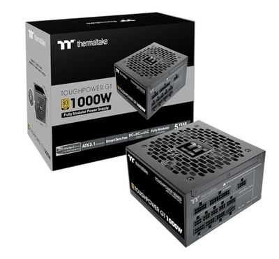 Thermaltake Toughpower GT 1000W | ATX 3.1 | PCIe 5.1 | 80+ Gold | Modular