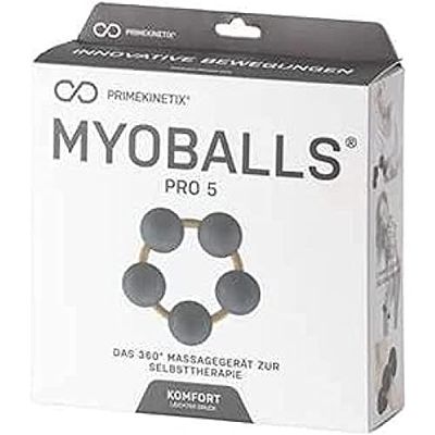 MYOBALLS Confort Pelota, Unisex, Negro, 5