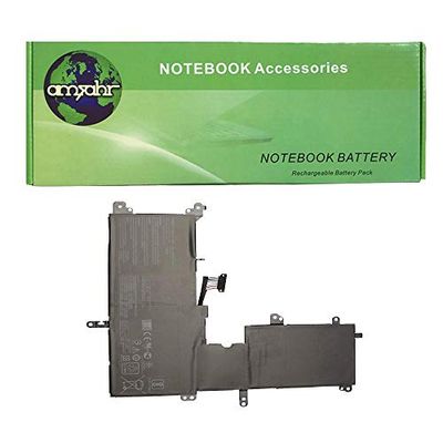 amsahr B31N1705-02 Replacement Battery for ASUS B31N1705, B31N1705-1, 3ICP5/57/80, VivoBook Flip 14 TP410UR ()