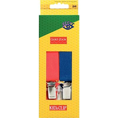 Prym Pym Navy-Red-Green (70 cm, 25 mm) Clip d'enfant - 1 pièce