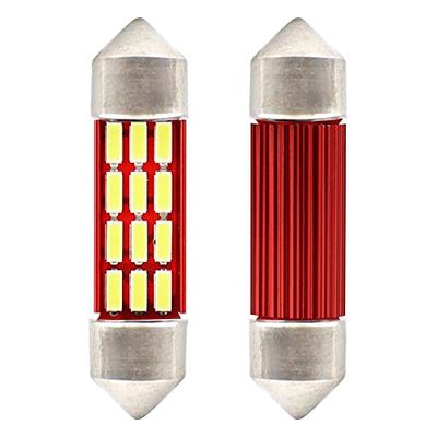 LED CANBUS 12SMD 4014 FESONOON 36 MM WHITE 12 V/24 V