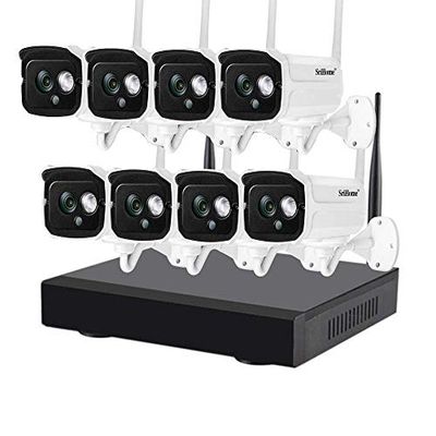 NVS001 8ch SriHome APP Kit Sricam Wifi preconfigurato con AUDIO