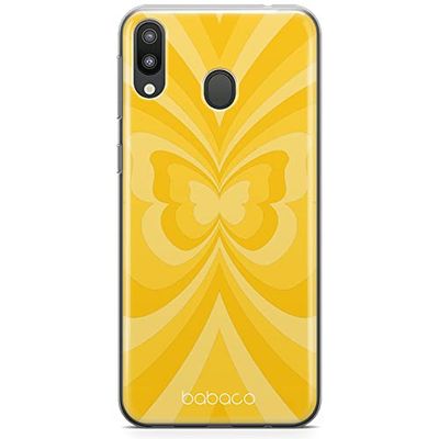 ERT GROUP mobiel telefoonhoesje voor Samsung M20 origineel en officieel erkend Babaco patroon Butterflies 001 optimaal aangepast aan de vorm van de mobiele telefoon, hoesje is gemaakt van TPU