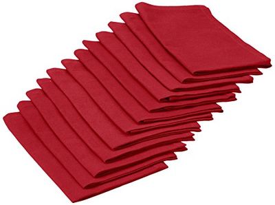 Calitex Toalha de mesa Arc em ciel, borgonha, 44 x 44 cm