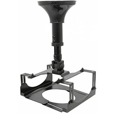 Pro Signal PSG02531 Verstelbare projector-plafondbeugel met kooi, zwart