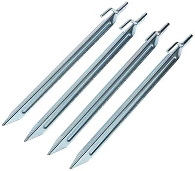 Coghlan's 12" Steel Stakes-Pkgd Coghlans Piquets de Tente en Acier métallique 30,5 cm Homme, 12 inch
