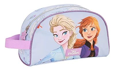 Safta FROZEN - Nödvändigt barn, Barnbehov, Anpassningsbar till vagn, perfekt för barn i åldern 5 till 14 år, Bekväm och mångsidig, kvalitet och styrka, 26x16x9 cm, lila, Lila, Estándar, tillfällig