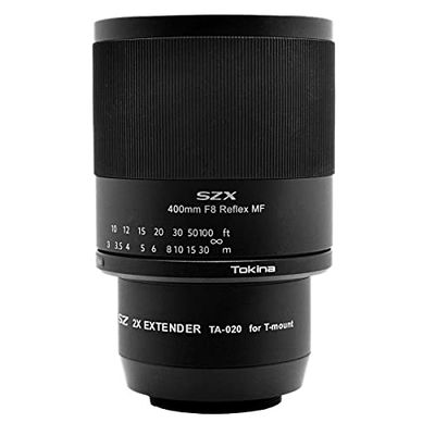 TOKINA SZX-400mm + Extender 2x Kit Fujifilm X mount