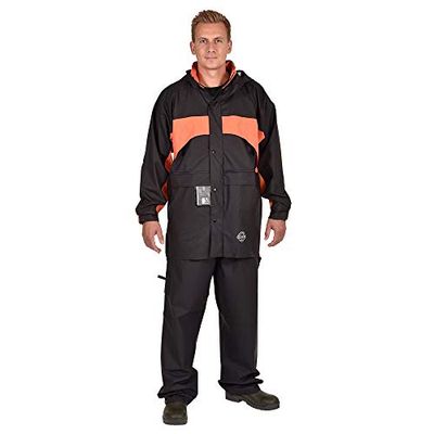 OCEAN Sitex Fallun Chaqueta de esgrima, Unisex, Negro, XX-Large