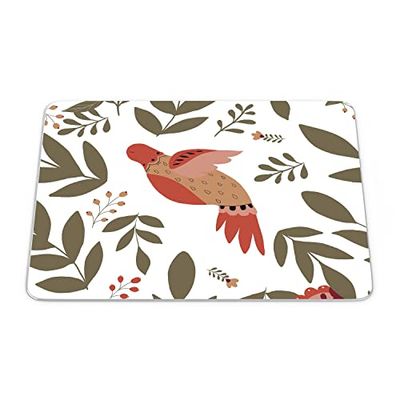 Questo Casa, Tappetino per mouse con stampa digitale, antiscivolo, per ufficio, dimensioni: 22 x 18 cm